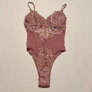 La Senza Lace Bodysuit Womens Size Small